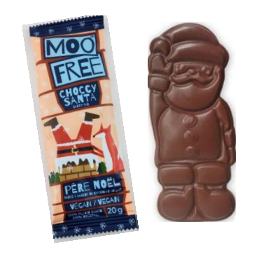 Moo Free Santa Bar 20g