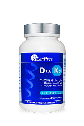 Can Prev D3 K2 60 softgels