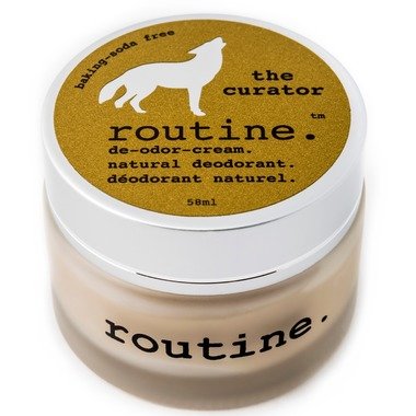 Routine Natural Deodorant The Curator Baking Soda Free 58g