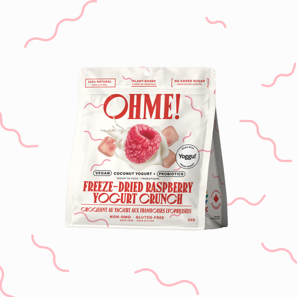 OHME! Freeze-Dried Raspberry Yogurt Crunch 42g