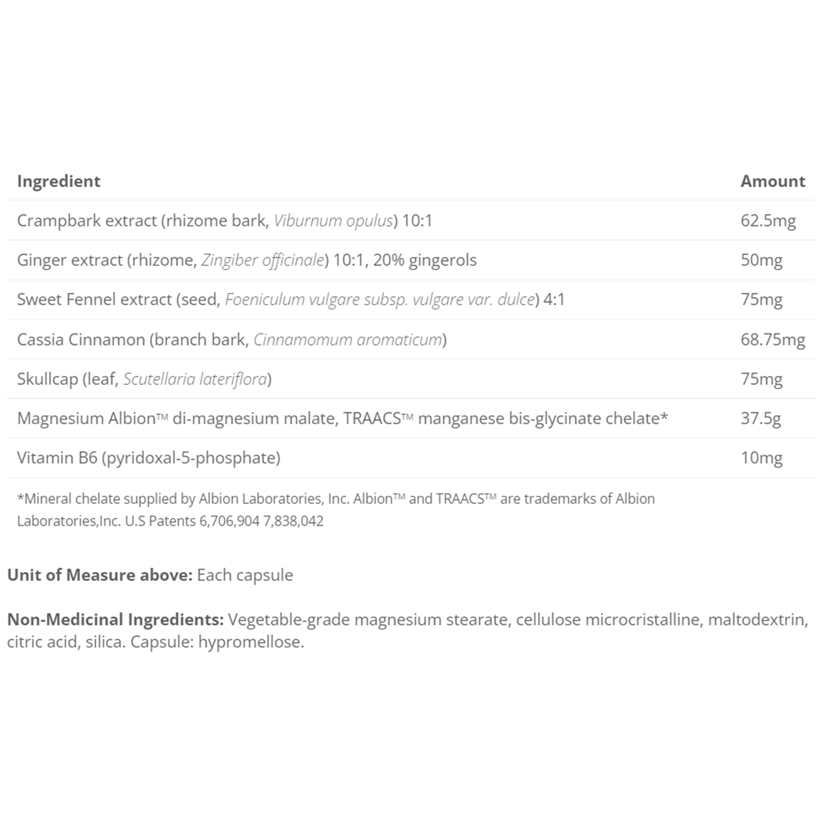 Cyto Matrix Cramp-Matrix 120caps