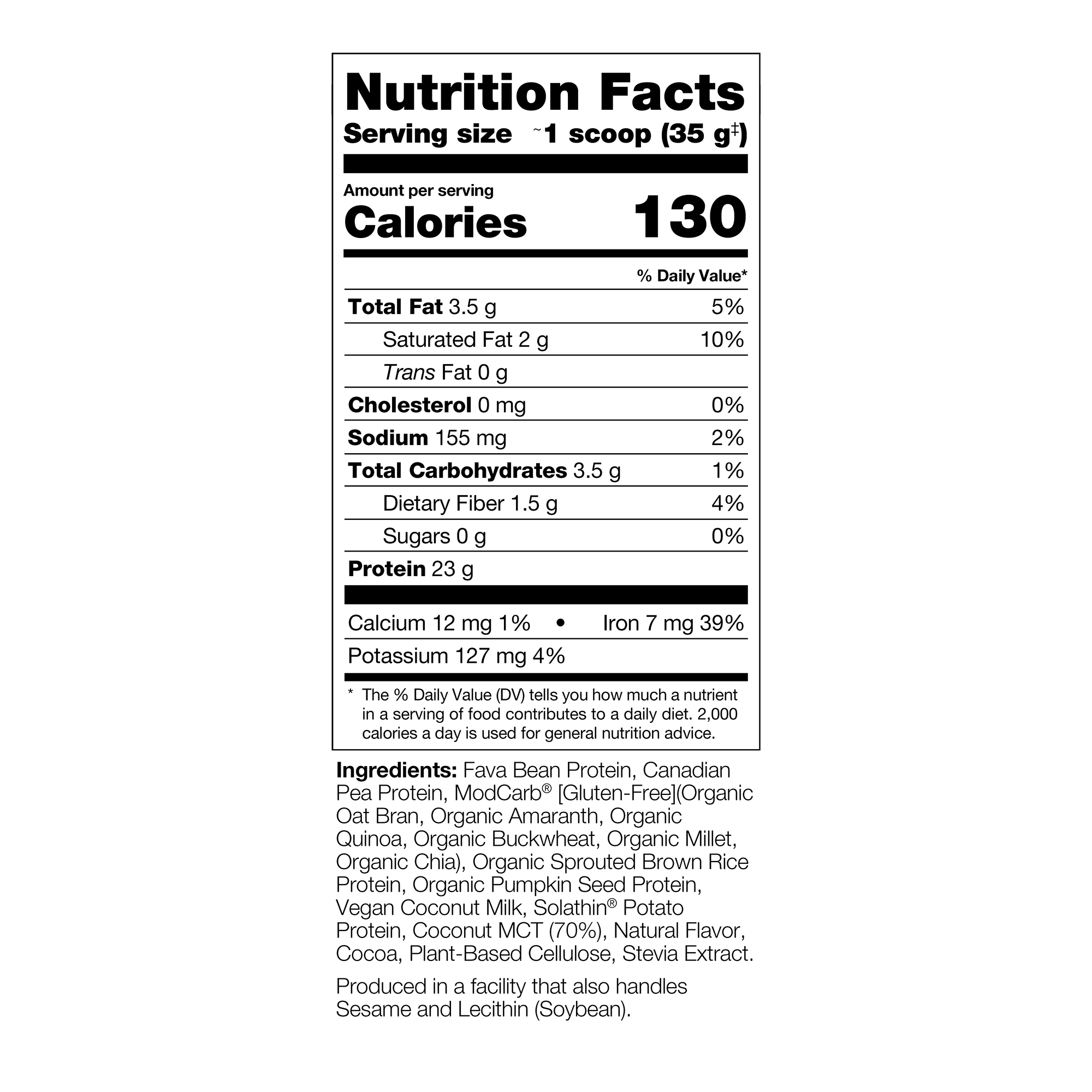 Diesel Vegan Chocolate Protein 1.5lbs