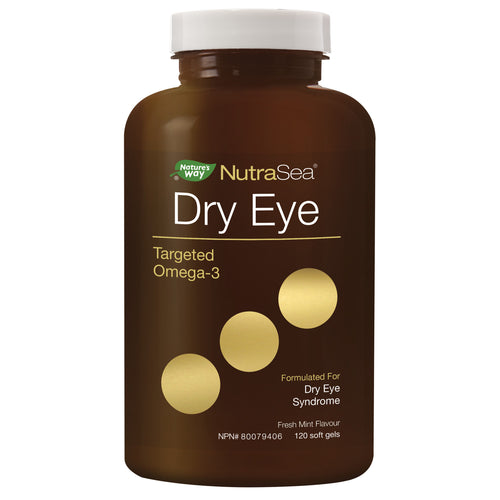 NutraSea Dry Eye Targeted Omega-3 120 softgels