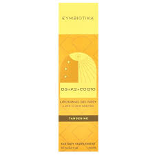 Cymbiotika D3 + K2 + CoQ10 Liposomal Delivery 4,000 IU 60ml