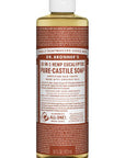 Dr Bronner's 18-in-1 Eucalyptus Pure Castile Soap 473ml