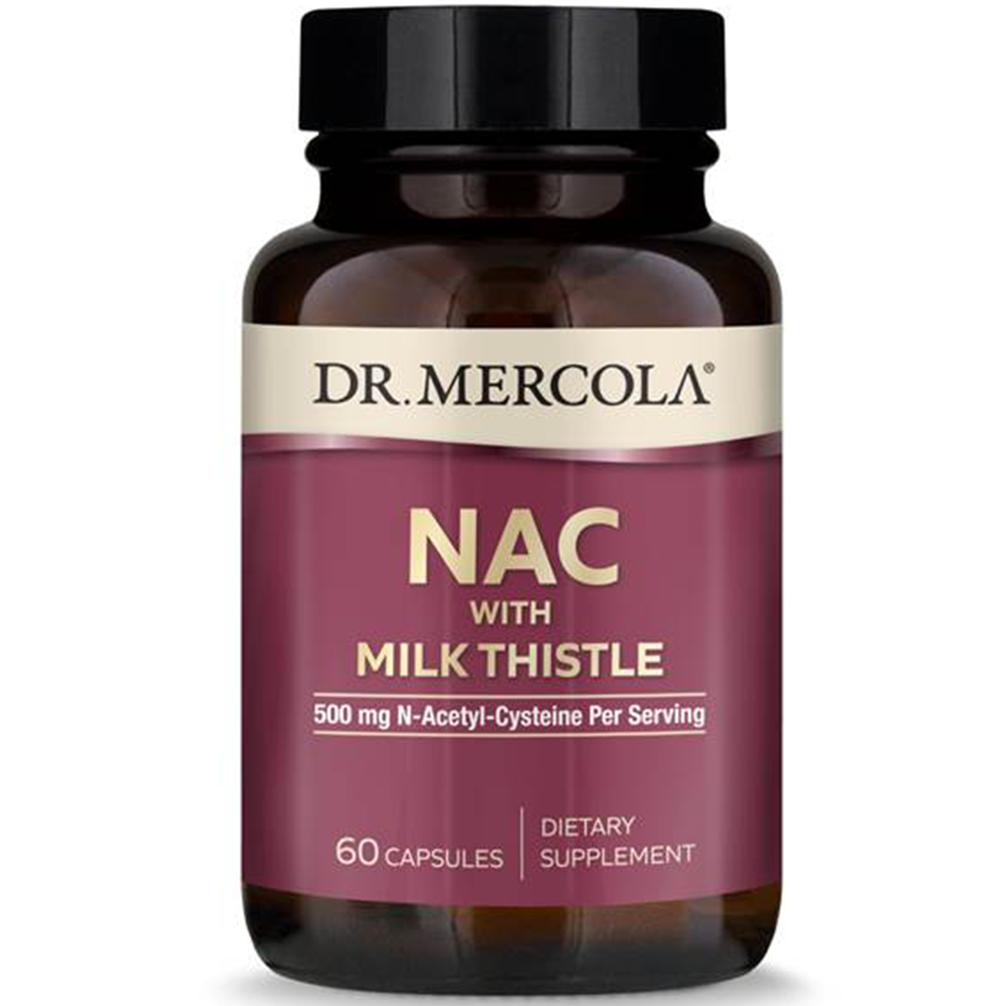 Dr.Mercola NAC With Milk Thistle 60cap