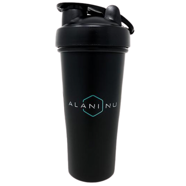 Alani Nu Shaker Bottle Black
