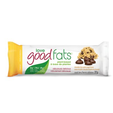 Good Fats Plant Based Chocolate Chip Cookie Dough Box of 12