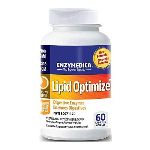 Enzymedica Lipid Optimizer Digestive Enzyme 60 capsules