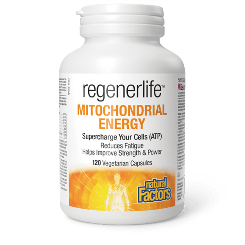Natural Factors Regenerlife Mitochondrial Energy 120 veg cap