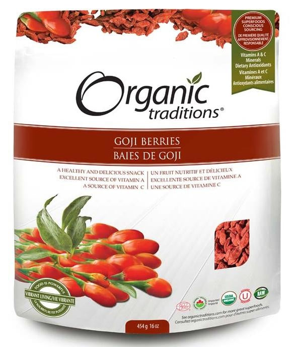 Organic Traditions Goji Berries 227g