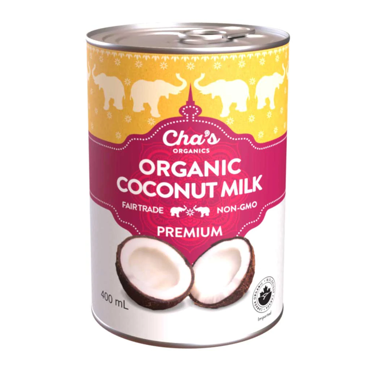 Cha's Organic Coconut Milk 400ml