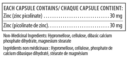 Genestra Zinc Picolinate Formula 60 caps