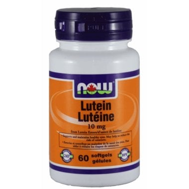 NOW Lutein 10mg 60gel