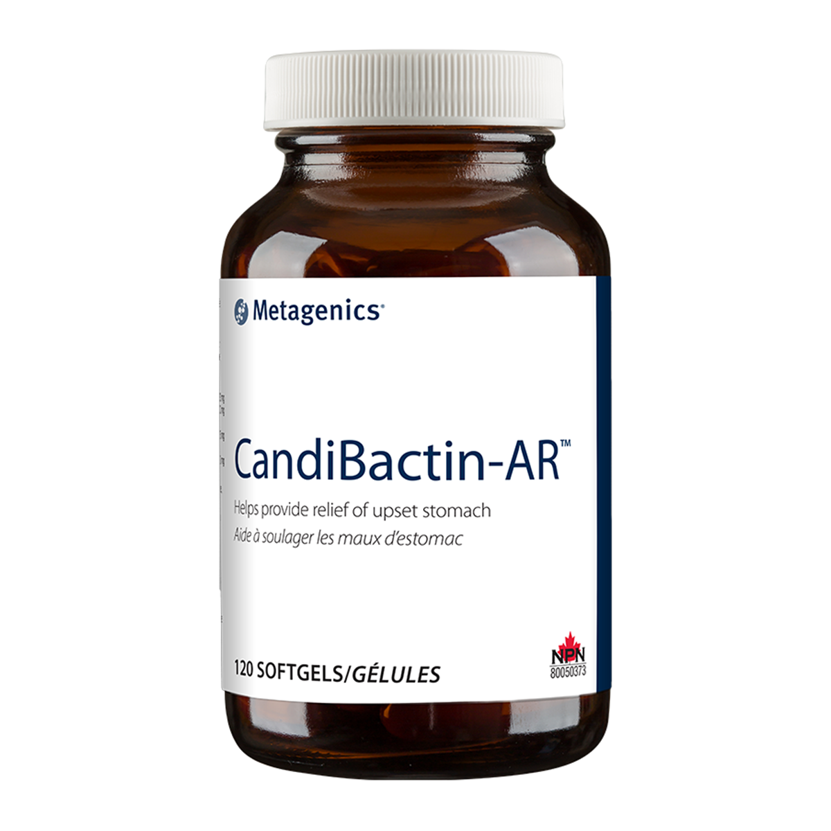 Metagenics CandiBactin-AR Candida Formula 120 softgels