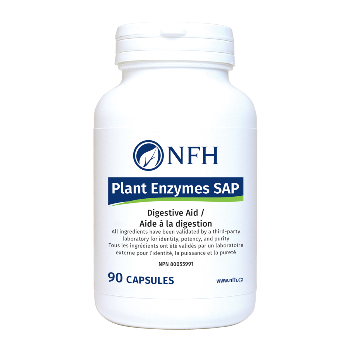 NFH Plant Enzymes SAP 90 caps