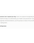 NFH Flora SAP 10 suppository capsule