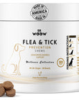 Dr Woow Flea and Tick prevention chews 120 chews