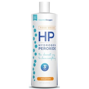 Essential Oxygen Food Grade Hydrogen Peroxide 3% USP 16oz