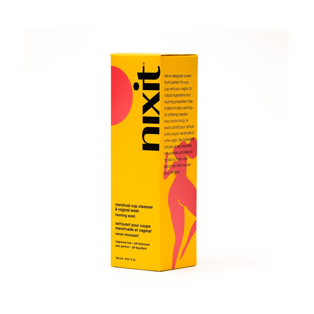 Nixit Menstrual Cup Cleanser & Foaming Wash 5.51 fl oz