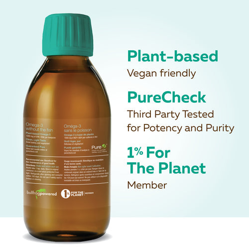 Nature's Way NutraVege Plant Based Extra Strength Omega 3 Lemon 200ml