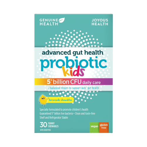 Genuine Health Probiotic Kids Lemonade 30chews