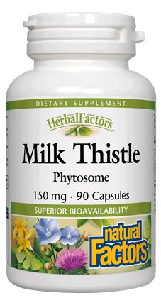 Natural Factors Milk Thistle Phyt 150MG Cap 90