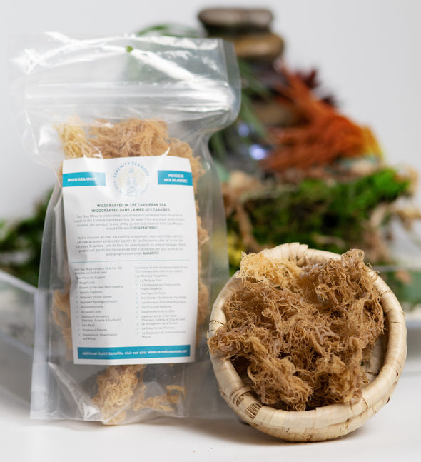 Serenity Dried Sea Moss Gold - 113g