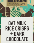 Oat Milk Rice Crisps + Dark Chocolate 55% Cacao 85g