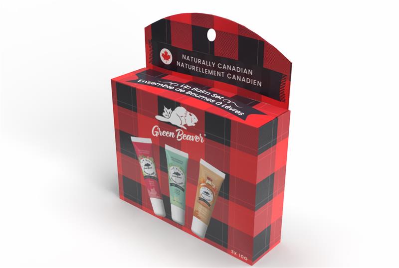 Green Beaver Lip Balm Set x3 10g