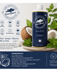Green Beaver Pure Castile Soap Frosty Mint 990mL