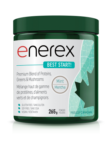 Enerex Best Start ! Proteins Green and Mushrooms -Mint 265g