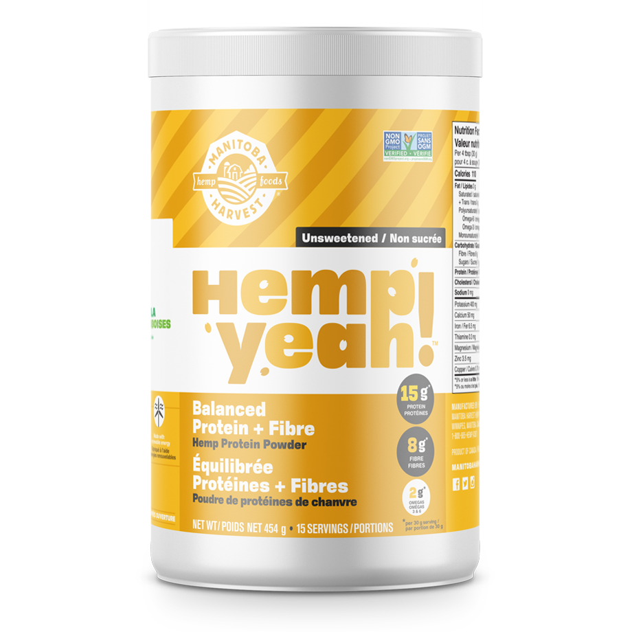 Manitoba Harvest Hemp Yeah Organic Hemp Protein Fibre 454g