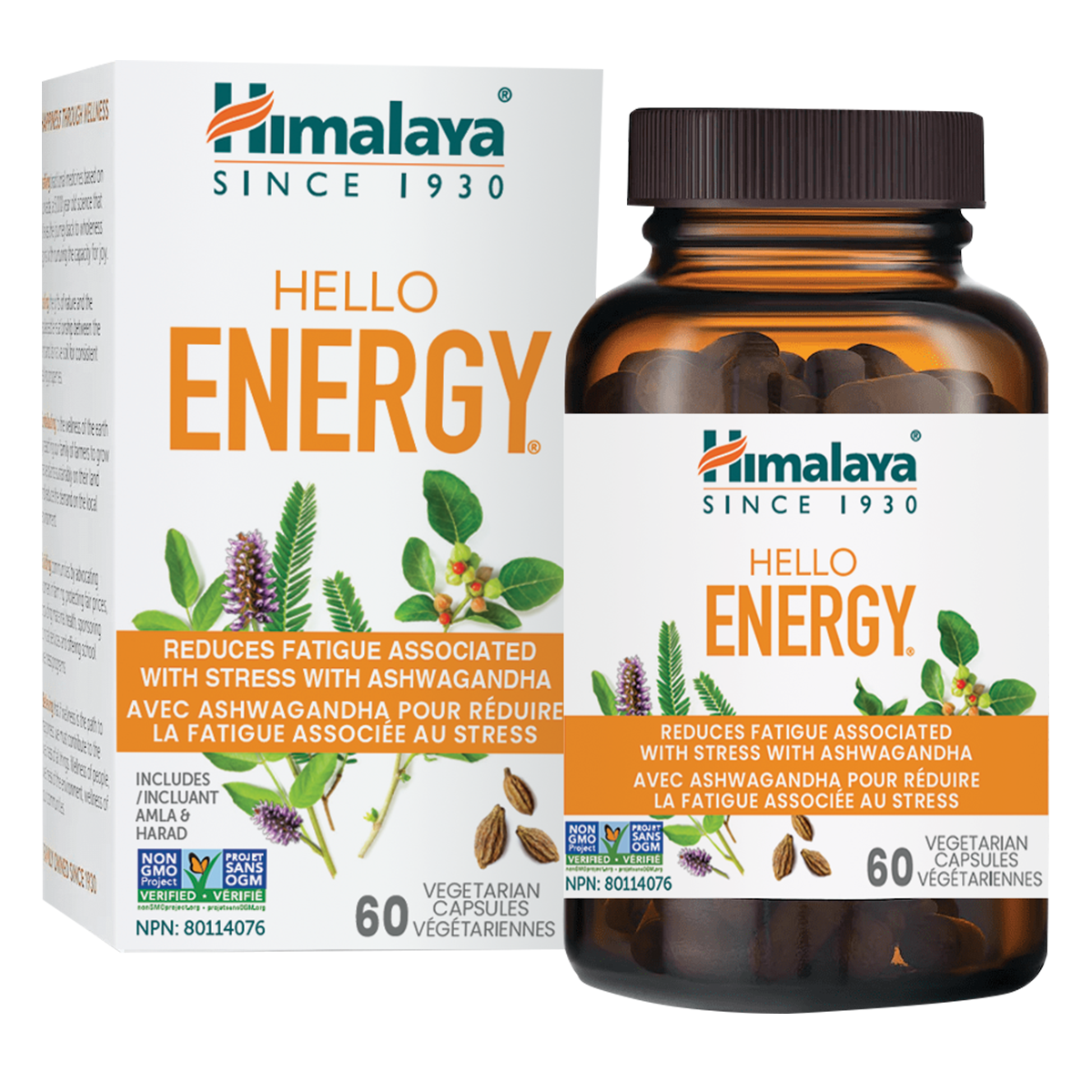 Himalaya Hello Energy Adrenal Support 60 Capsules