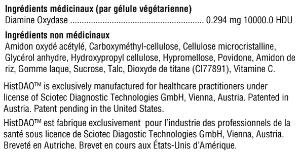 Xymogen HistDao 60 tablets