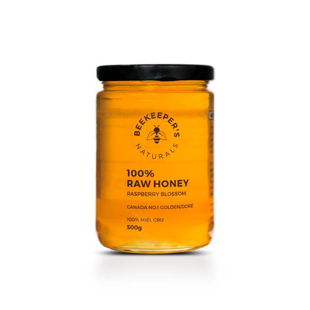 Beekeepers Naturals Raspberry Blossom Honey 500g