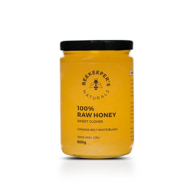 Beekeepers Naturals Sweet Clover Honey 500g