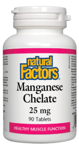 Manganese Chelate 25 mg 90tablets