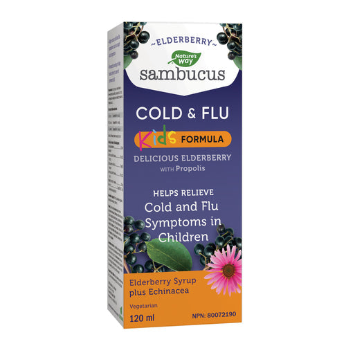 Nature's Way Sambucus Kids Cold and Flu 120ml