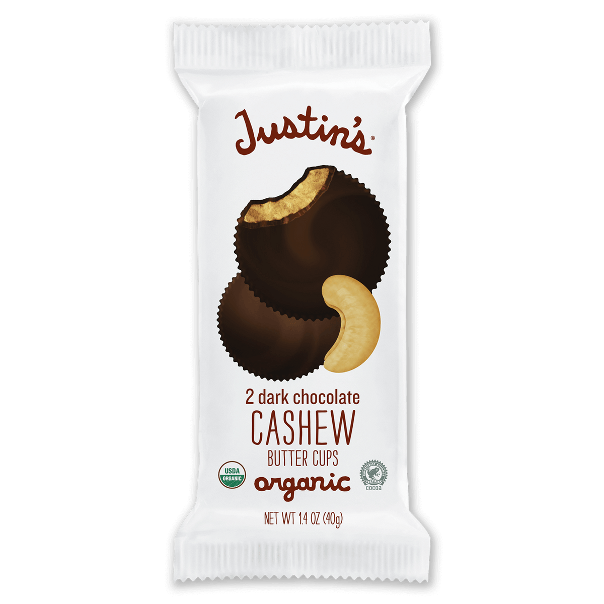 Justin's Dark Chocolate Cashew Butter Cups