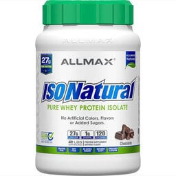 Allmax Isonatural Chocolate Whey Protein 2lbs