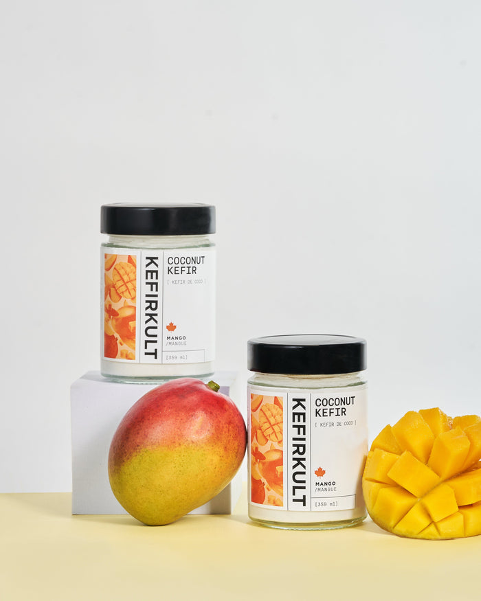 KefirKult Coconut Kefir Yogurt - Mango 359mL