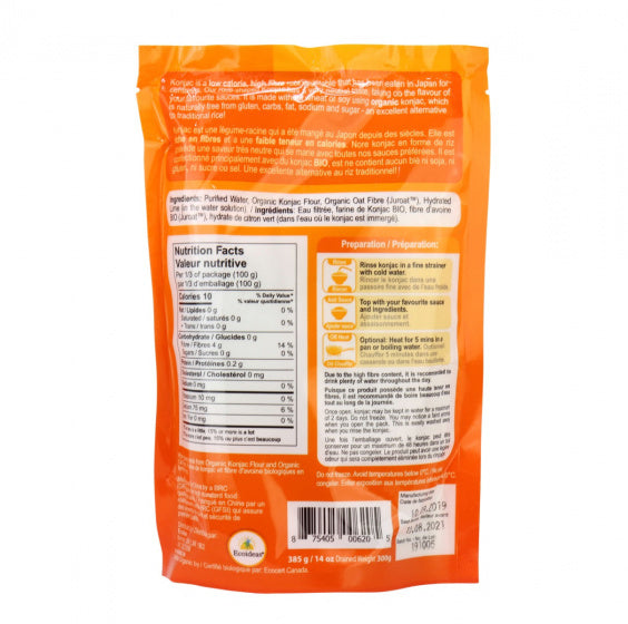 Organic Konjac Noodle- Rice 14oz