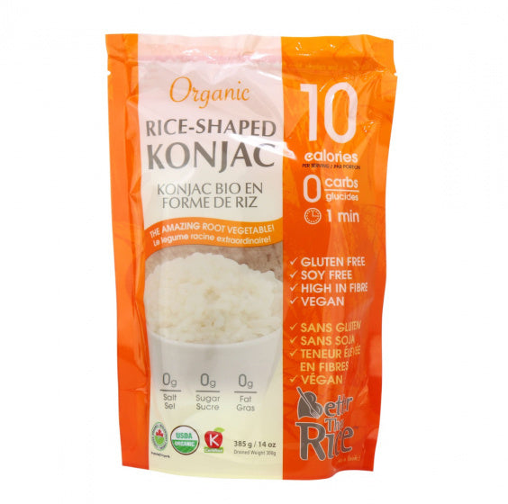 Organic Konjac Noodle- Rice 14oz