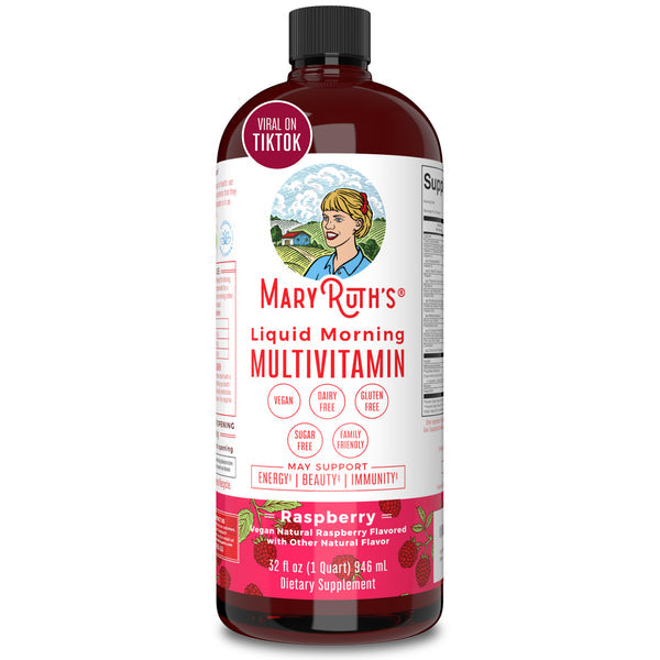 Mary Ruth's Liquid Morning Multivitamin Raspberry 946ml