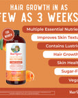 Mary Ruth's Liquid Morning Multivitamin + Hair Growth Peach Mango 887ml