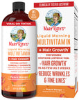 Mary Ruth's Liquid Morning Multivitamin + Hair Growth Peach Mango 887ml