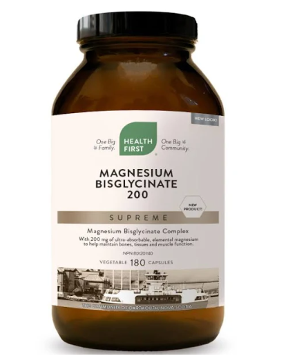 Health First Magnesium Bisglycinate 200 Supreme 180 capsules