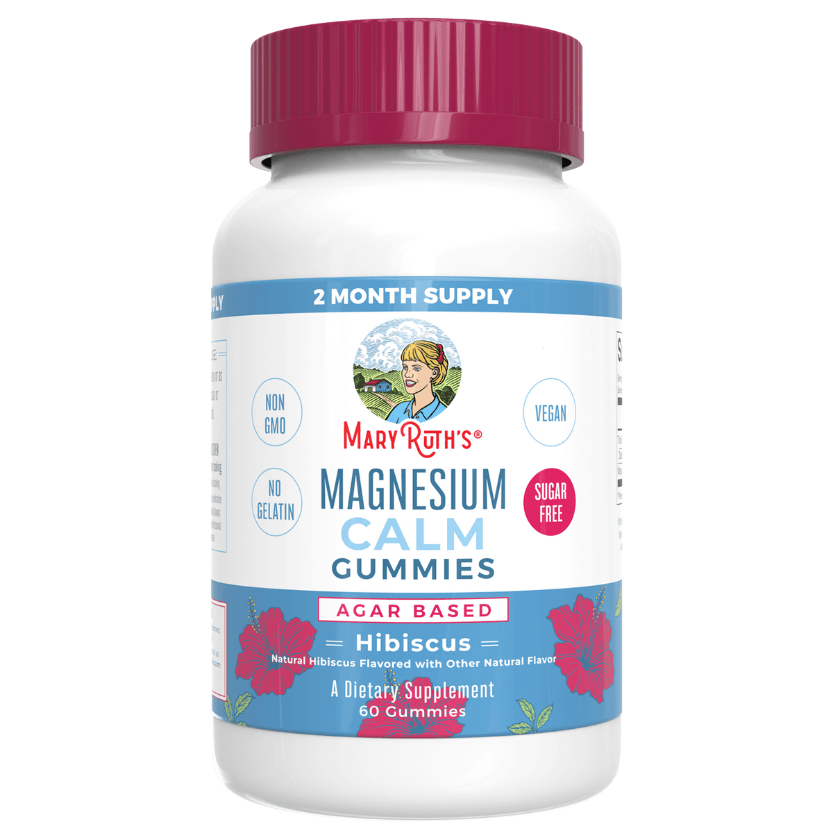 Mary Ruth's Magnesium Calm Gummies 60gummies