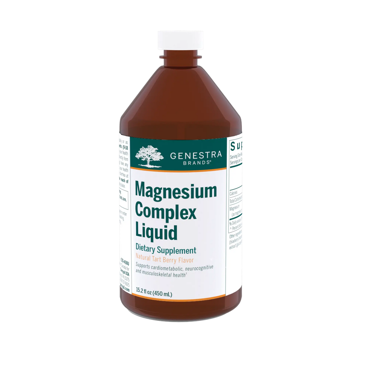 Genestra Magnesium Complex Liquid Tart Berry 450ml